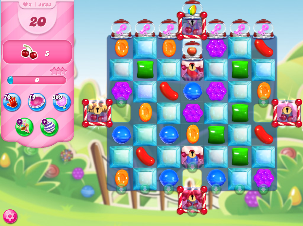 Candy Crush Saga level 4624