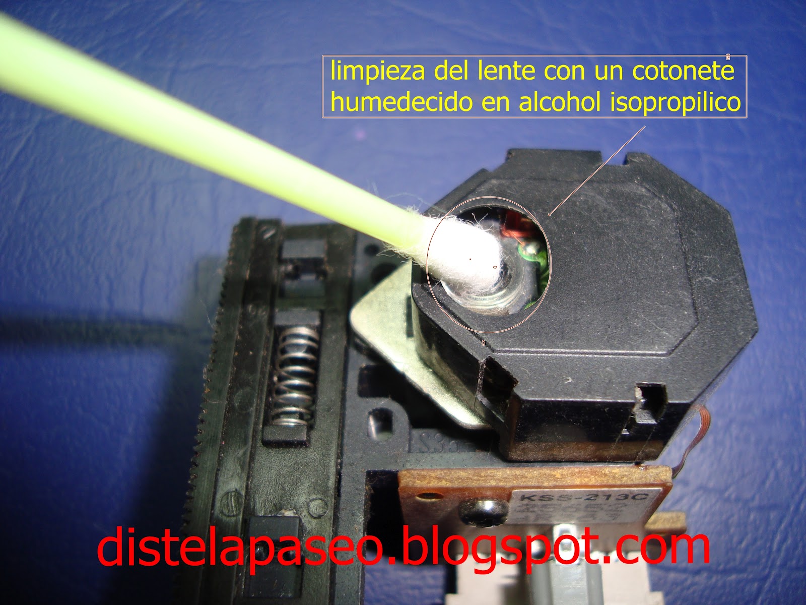 Como limpiar el laser de un dvd