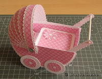 http://bastelhexes-kreativecke.blogspot.de/2012/05/babywagen-anleitung.html