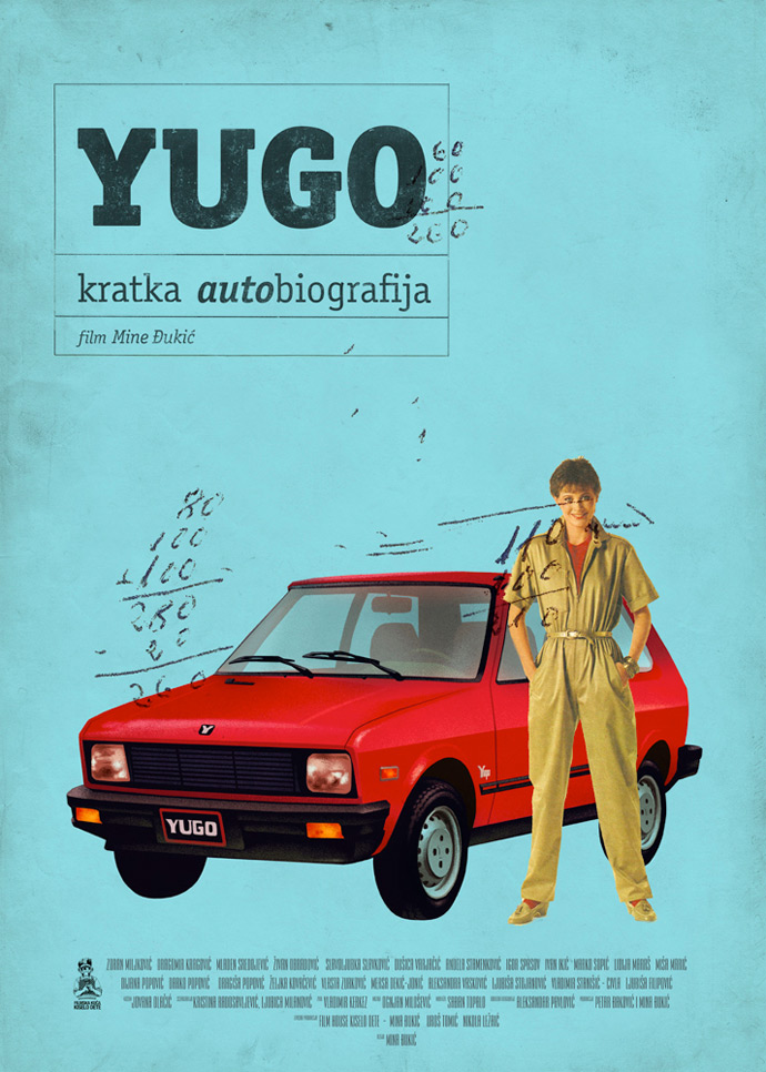 I did the Yugo car illustration on the poster for a film by Mina uki 