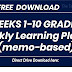 WEEKS 1-8 GRADE 4 Weekly Learning Plan Q1 