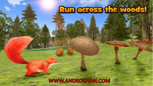 Free Download Forest Squirrel Simulator 3D Mod Apk v1.0 (Unlimited Money) Android Terbaru Latest Version 2017