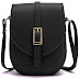 FANDARE Ladies Crossbody Sack Women Shoulder Seat Pack Little Handbag Pack Waterproof PU Cowhide Courier Sack for Movement Night Party Wedding