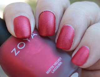 Zoya Matte Velvets for Winter 2015 - Amal