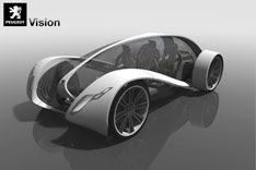 Peugeot OXO concept car futuristic for future