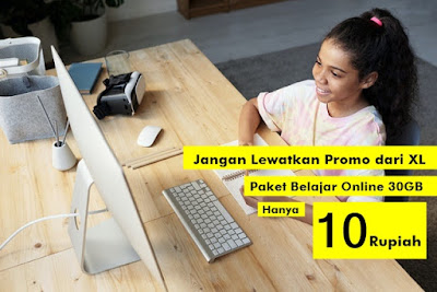 paket belajar online xl