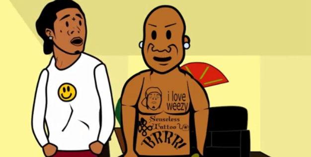 Rick Ross - The Boss (Cartoon) Funny Now the homies At BEP spoofed it into 