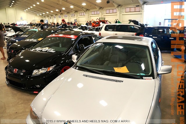 Cool Cars inside 2015 HIN Hot Import Nights San Diego Del Mar's O'Brien Hall #hotimportnights