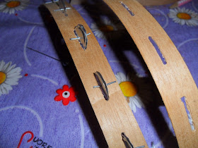Handmade tambourine