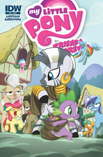 MLP Friends Forever #21 Comic by IDW Regular Cover by Amy Mebberson