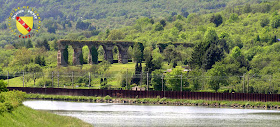 L'aqueduc aérien à Ars-sur-Moselle