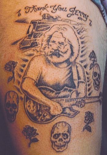 Grateful Dead Tattoos: GD Tattoo # 40 For a real good time