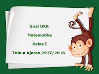 Berikut ini ialah pola latihan Soal UKK  Soal UKK / UAS Matematika Kelas 1 Semester 2 Terbaru Tahun 2018