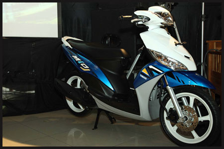  Modif  Mio  Soul Gt  Biru  Putih  Modifikasi  Motor Yamaha 