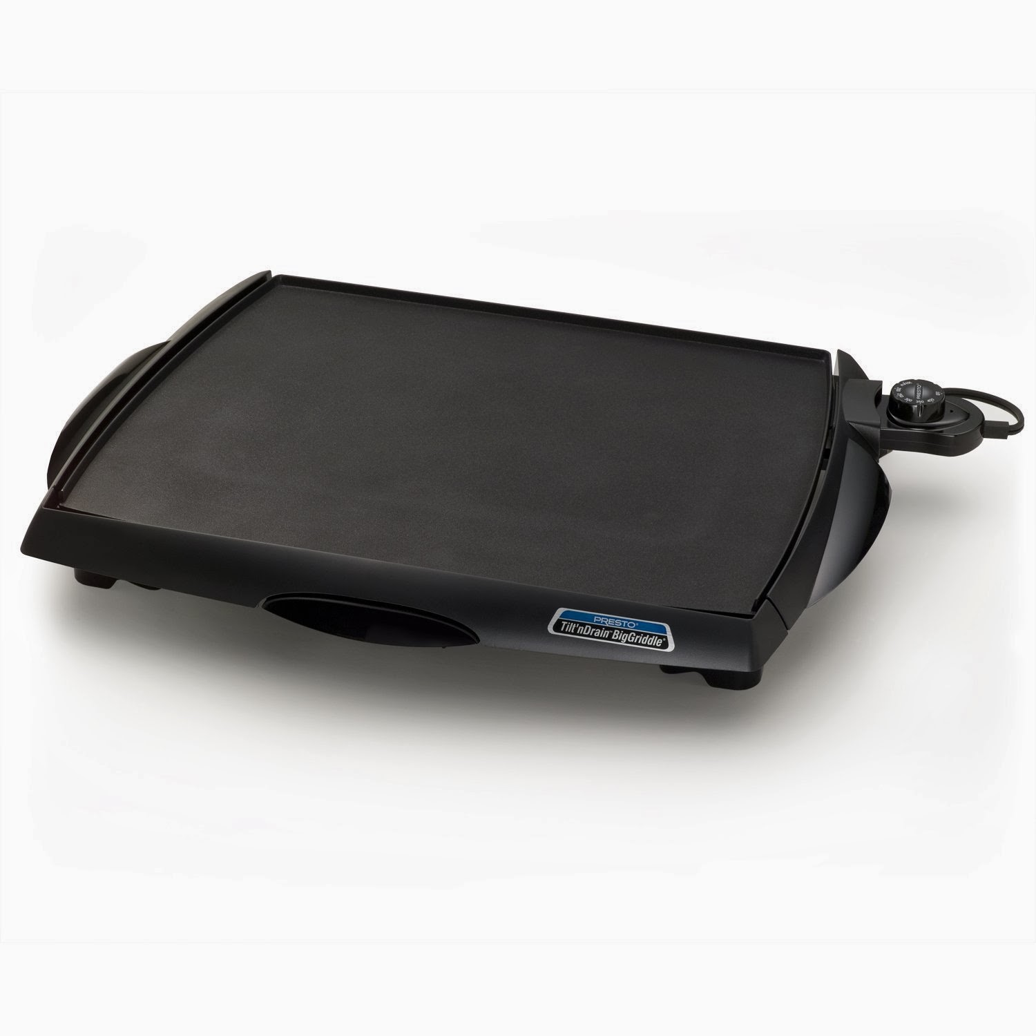 Electric Griddle Presto 07046 Tilt 'n Drain Big Griddle Cool-Touch Electric Griddle