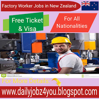 Urgently Required Factory Workers in Australia & New Zealand jobs 2022-2023