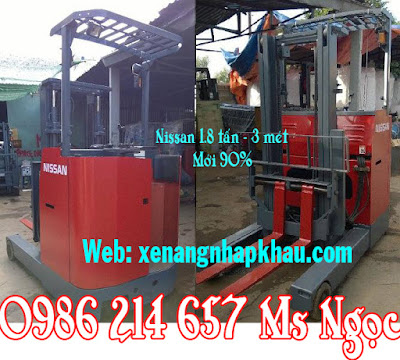 xe nang dien cu nissan