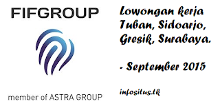 Lowongan Kerja FIFGROUP September 2015