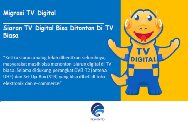 cara menonton siaran digital di tv analog