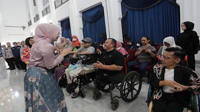  Bunda Asuh Disabilitas Jabar Atalia Gelar Silaturahim Gema Ramadhan 1444 H 