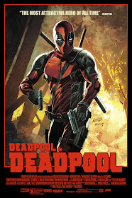 Deadpool Movie Poster Standard Edition Screen Print by Rob Liefeld & Mondo