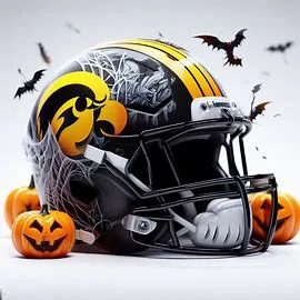 Iowa Hawkeyes Halloween Concept Helmets