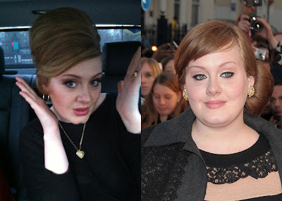 adele image before and after weight loss