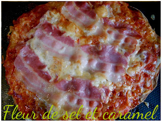 Pizza au lard fumé