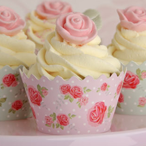 Debbie's cupcakes How Delights: to vintage enhance  real    cupcakes  uk Wrappers Cupcake