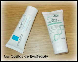 Crema Cicaplast La Roche-Posay y Crema Regeneradora Dermalgae