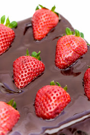 Chocolate strawberry cubes dark chocolate strawberry close up