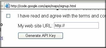 google map api code generation