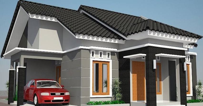 25 Gambar Indah Rumah  Minimalis  Type 70 Satu Lantai Model 