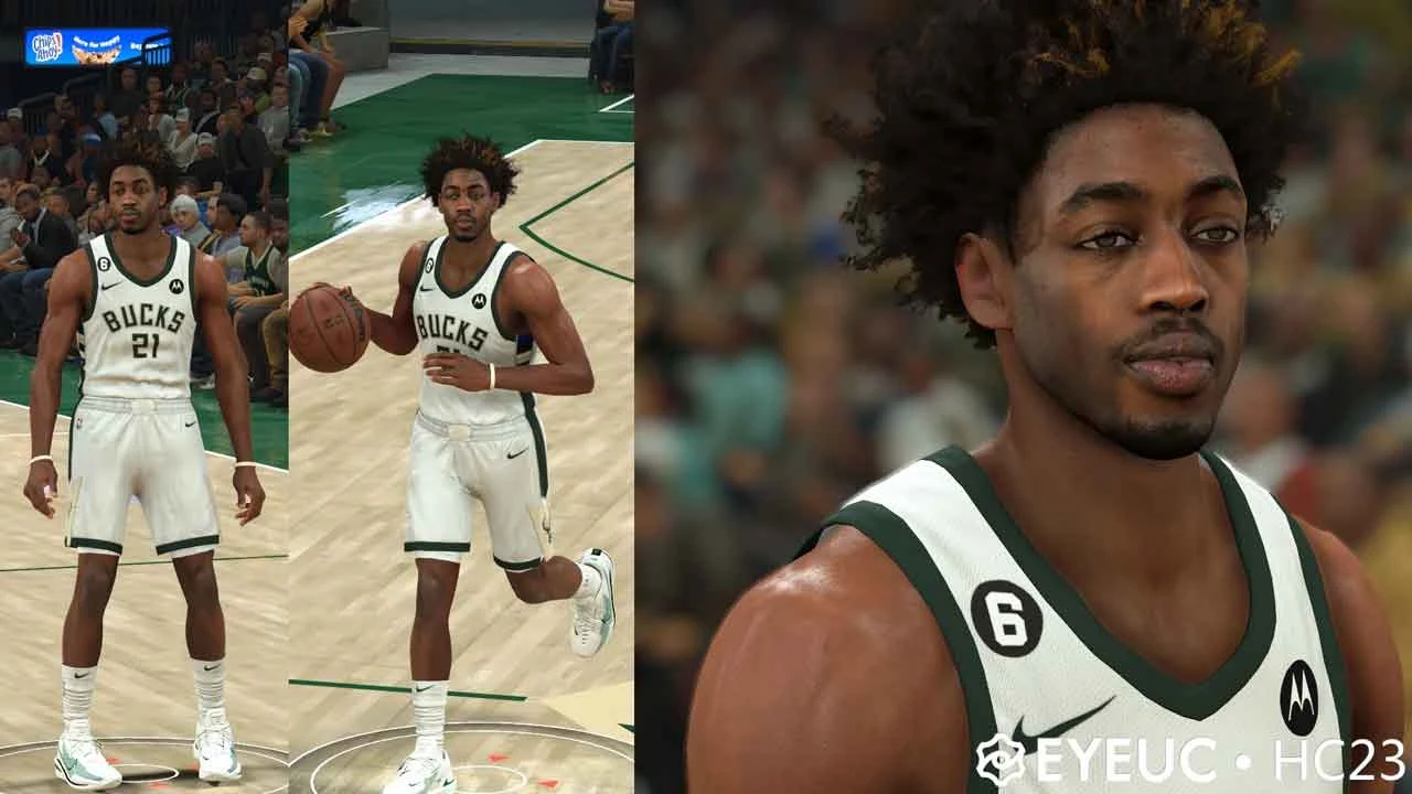 NBA 2K23 Zaire Wade Cyberface