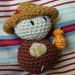 patron gratis muñeco amigurumi |  free amigurumi pattern doll 