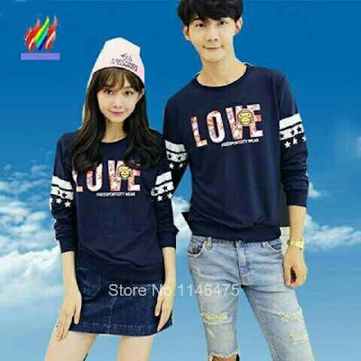 Jual Baju/Kaos Couple Couple Love - 12313