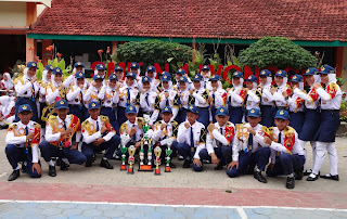 Tim PKS SMPN 2 Girimarto Juara Umum PBB