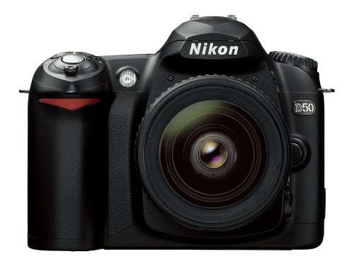 Nikon D50 6.1MP Digital SLR Camera with 18-55mm f/3.5-5.6G ED AF-S DX Zoom Nikkor Lens