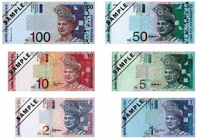 M3 teacher: money sample of ringgit malaysia