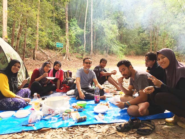 picnic di air terjun chamang bentong