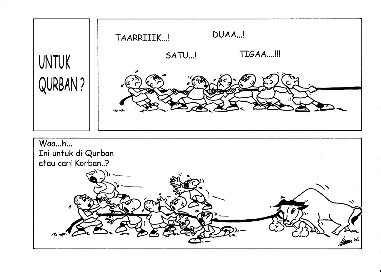 Gambar Kartun  Sapi Qurban  Aliansi kartun 