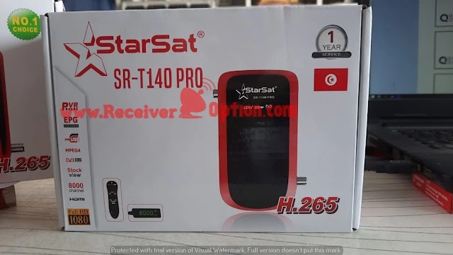 STARSAT SR-T140 PRO NEW SOFTWARE V1.05 NOVEMBER 07 2022