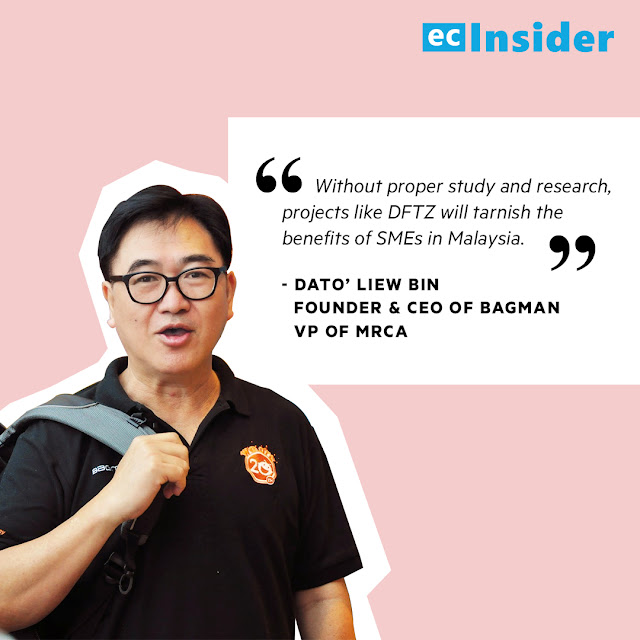 Dato’ Liew Bin, Founder & CEO of Bagman
