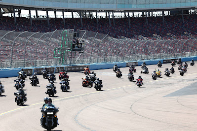 Kyle Petty Charity Ride Across America Riders at Phoenix Raceway