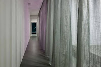 Shiga Narrow Urban Promenade House Design With Concrete Walls And Upper Bridge