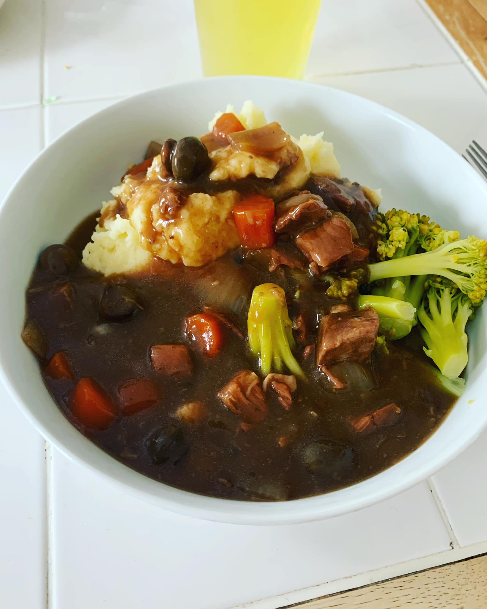 Recipe - Beef bourguignon, with Cheddar mash