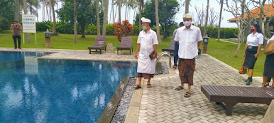 Dipimpin Sekda Jembrana, Pemkab Jembrana - PHRI Cek Kesiapan Hotel Sambut Normal Baru