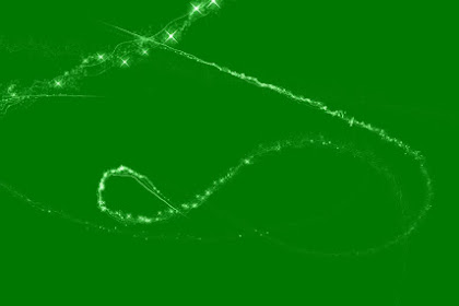 Green screen sparkles path effects video footage | New green screen sparkles path 