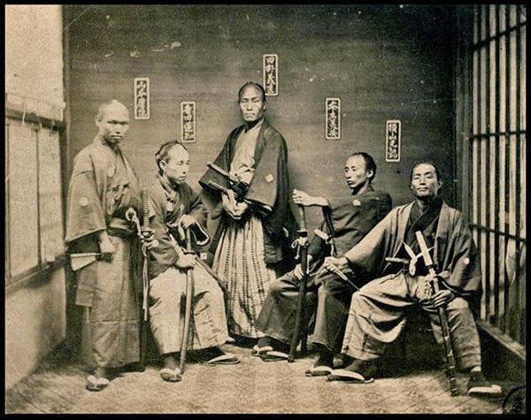 Rarest Historical Photos, That you can Never Forget. - Samurai warriors, around 1850