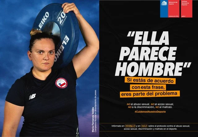 "Ella parece hombre"